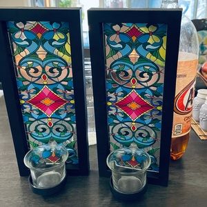 Candle holders set